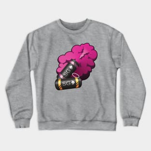 smoke grenade - pink Crewneck Sweatshirt